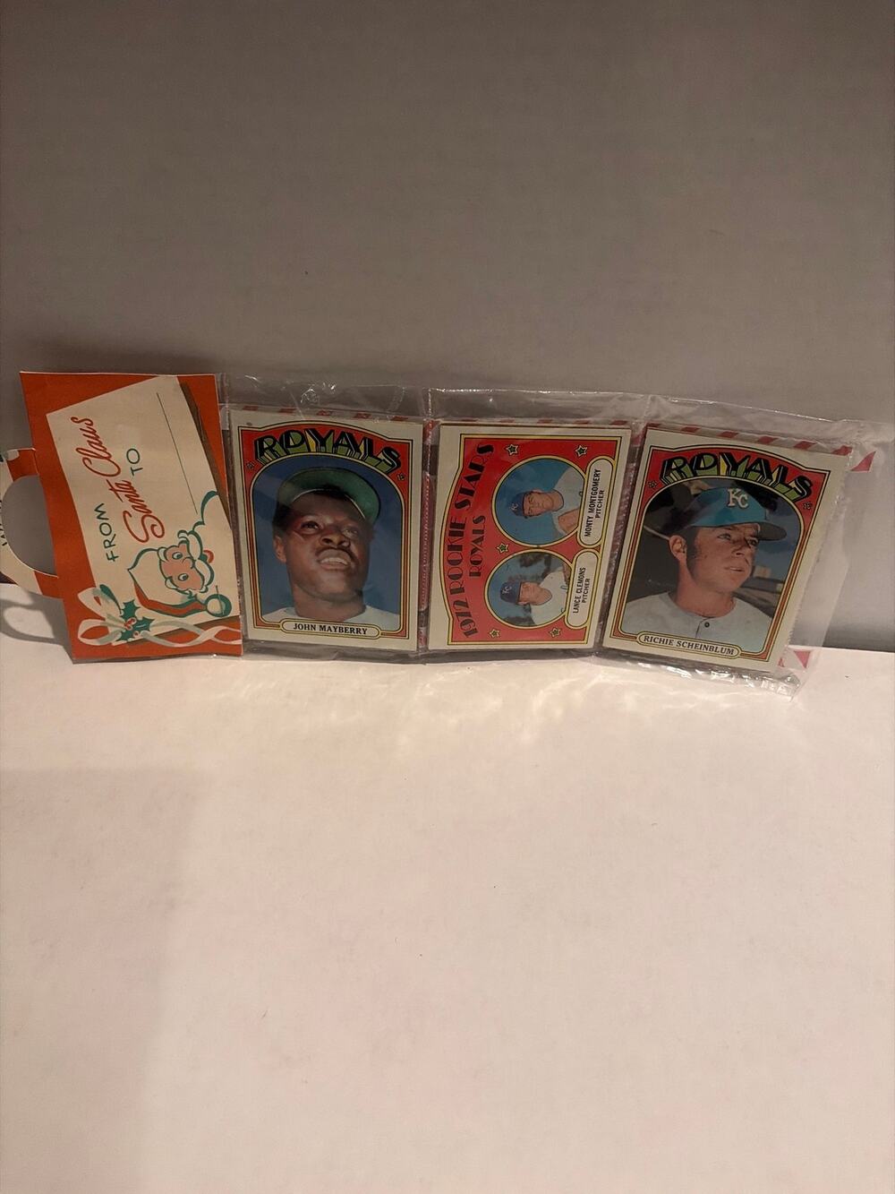 1972 Topps Baseball Unopened Holiday Christmas Pack Sealed young Lou Piniella